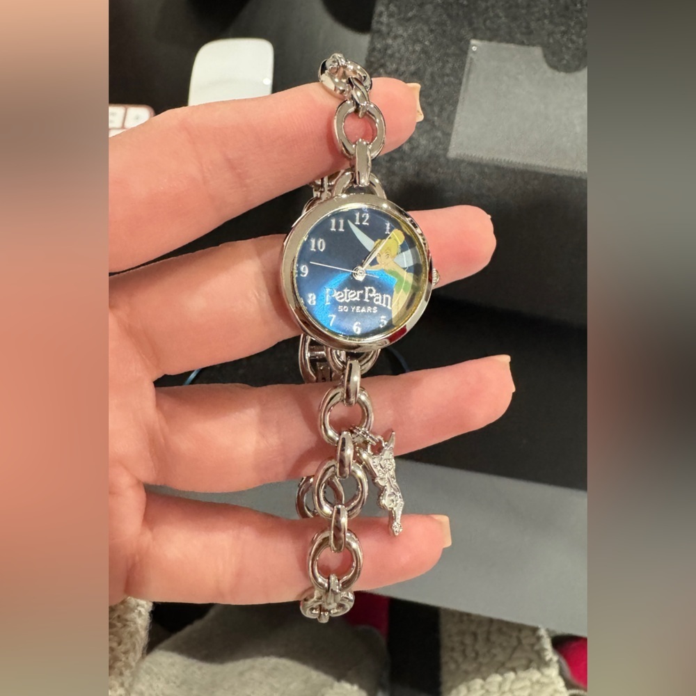 Disney Silver and Blue Women's Watch